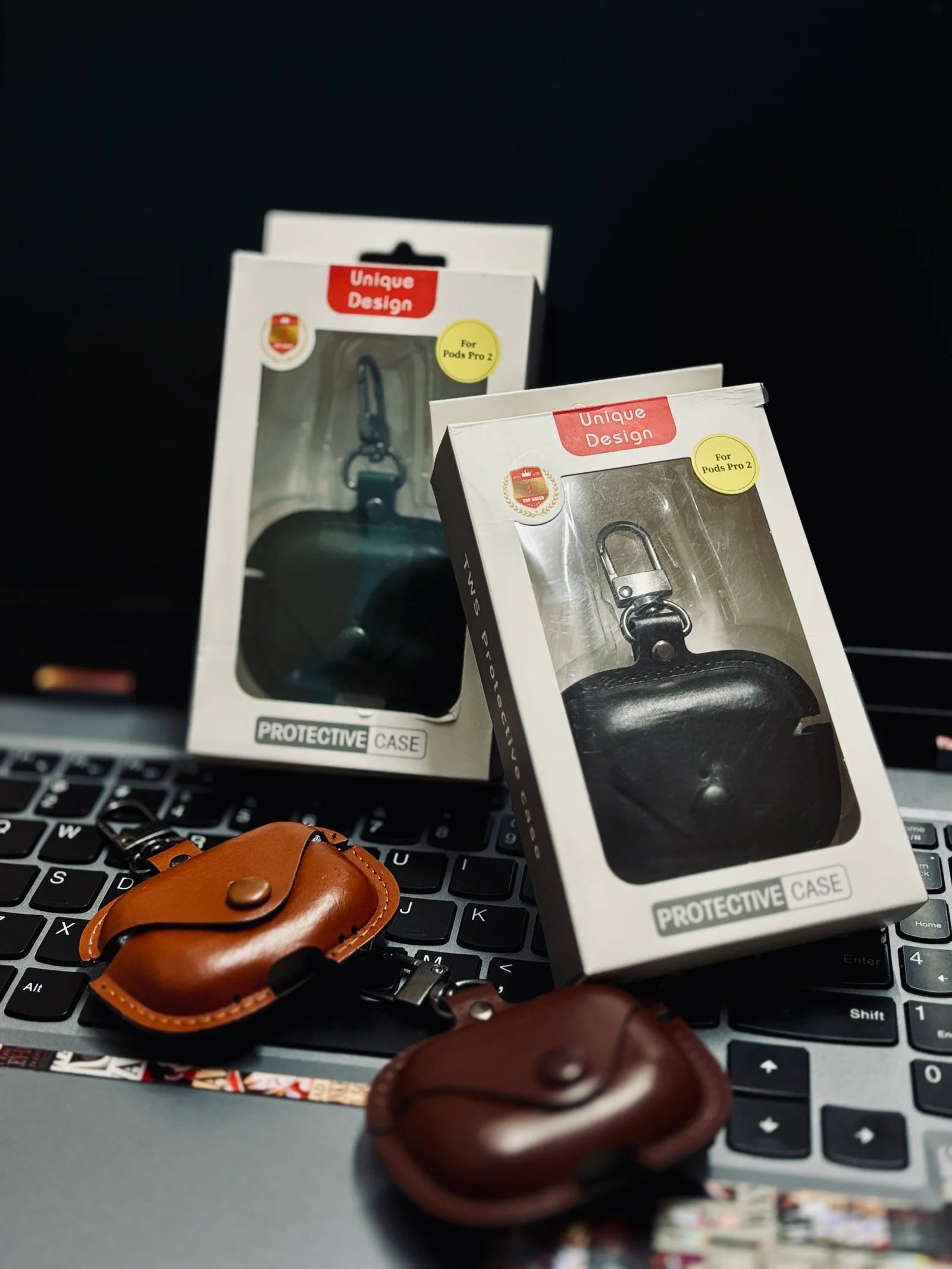 LEATHER CASE (Airpods 2nd GEN)